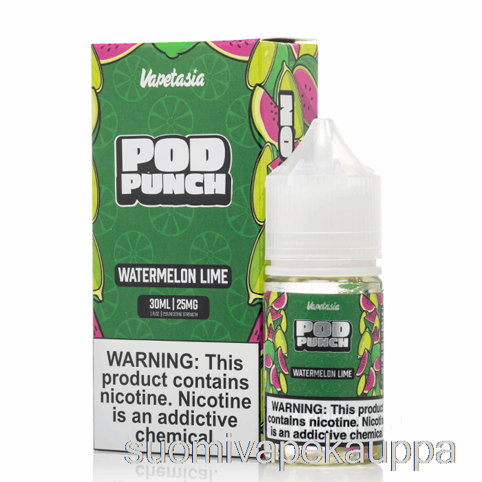 Vape Box Vesimeloni Lime - Vapetasia Pod Punssisuolat - 30ml 25mg